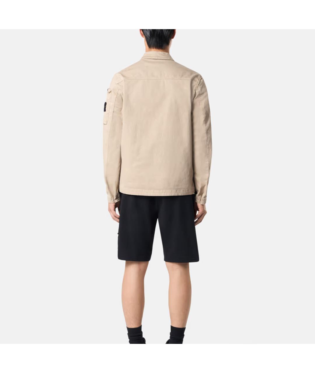 STONE ISLAND Бежевая куртка, фото 4