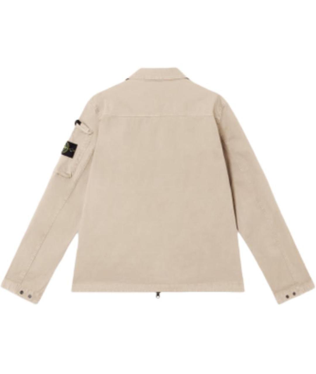 STONE ISLAND Бежевая куртка, фото 2