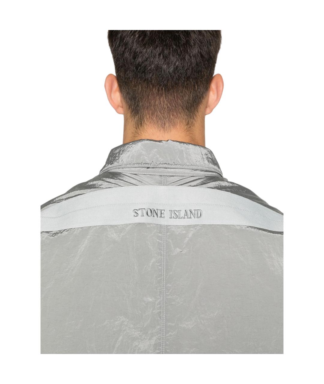 STONE ISLAND Серая куртка, фото 5