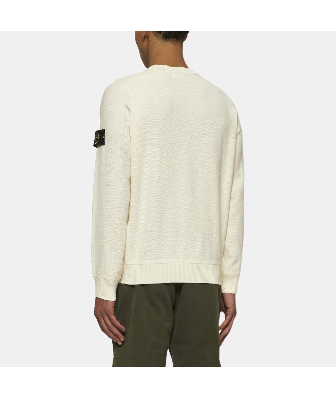 STONE ISLAND Бежевый джемпер / свитер, фото 5