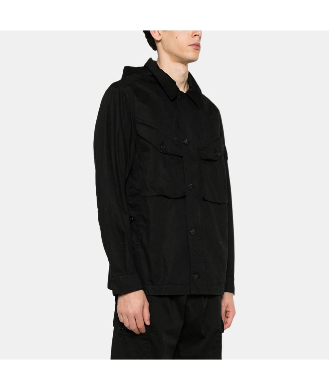 STONE ISLAND Черная куртка, фото 2