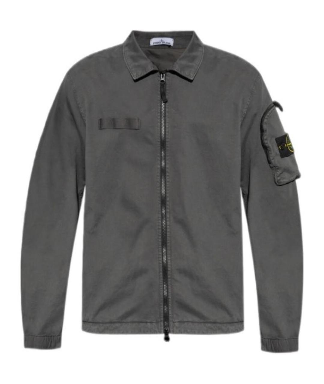 STONE ISLAND Серая куртка, фото 1