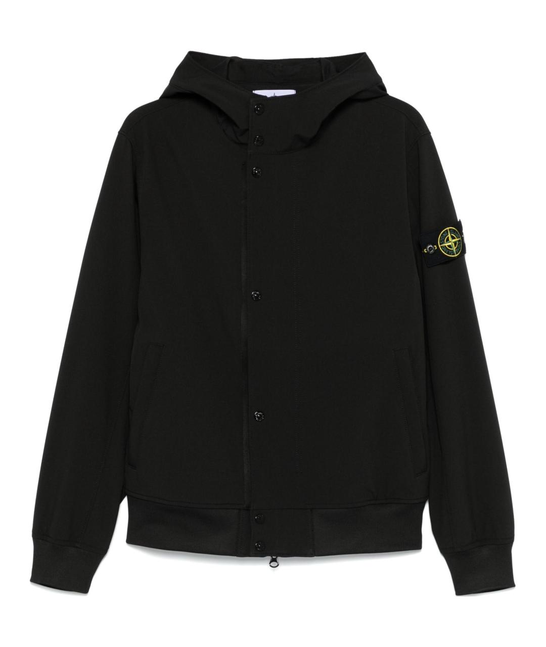STONE ISLAND Черная куртка, фото 1