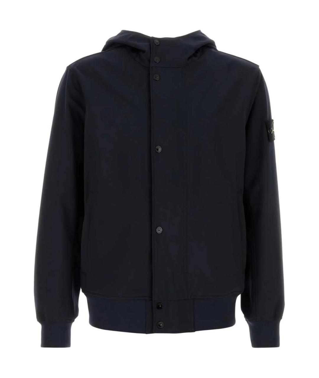 STONE ISLAND Темно-синяя куртка, фото 1