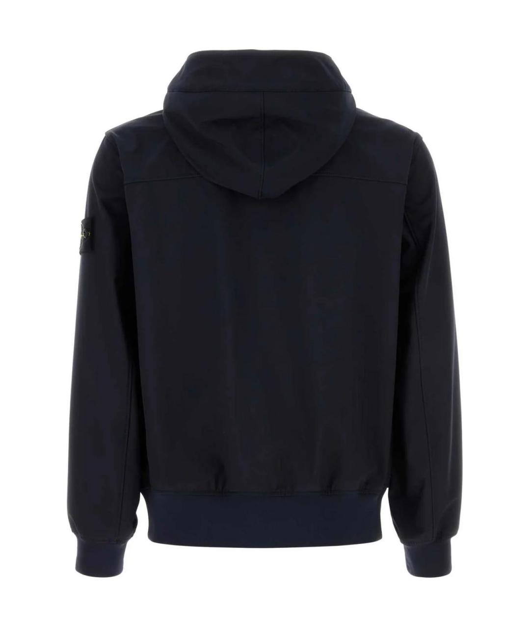 STONE ISLAND Темно-синяя куртка, фото 2