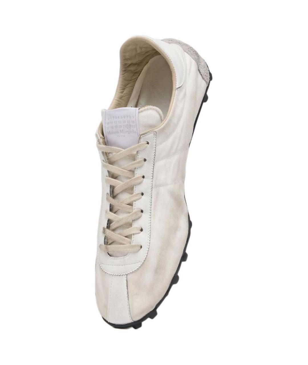 MAISON MARGIELA Белые низкие кроссовки / кеды, фото 3