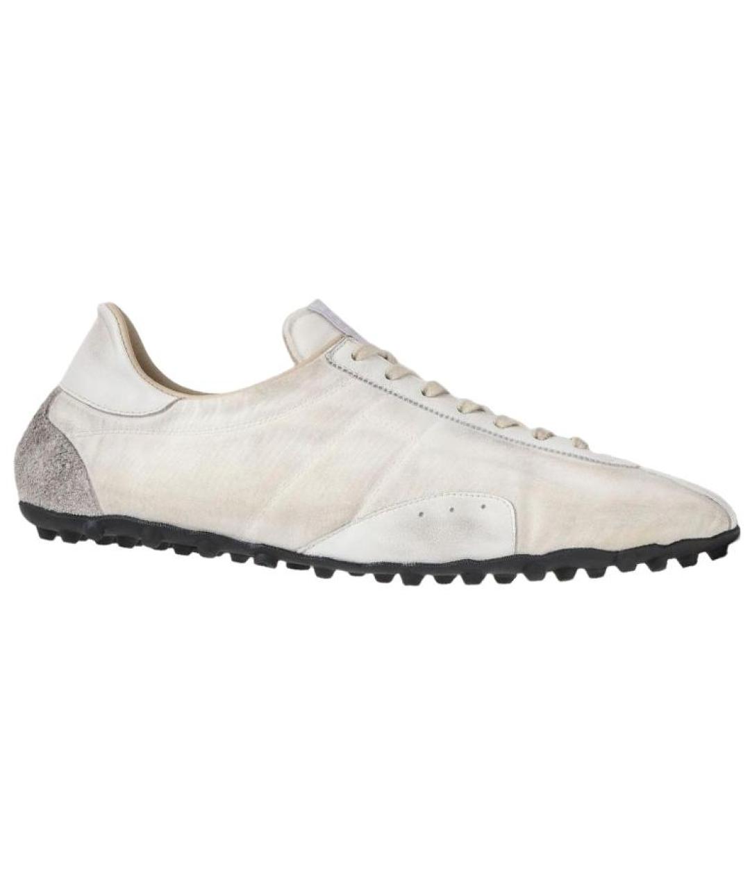 MAISON MARGIELA Белые низкие кроссовки / кеды, фото 1