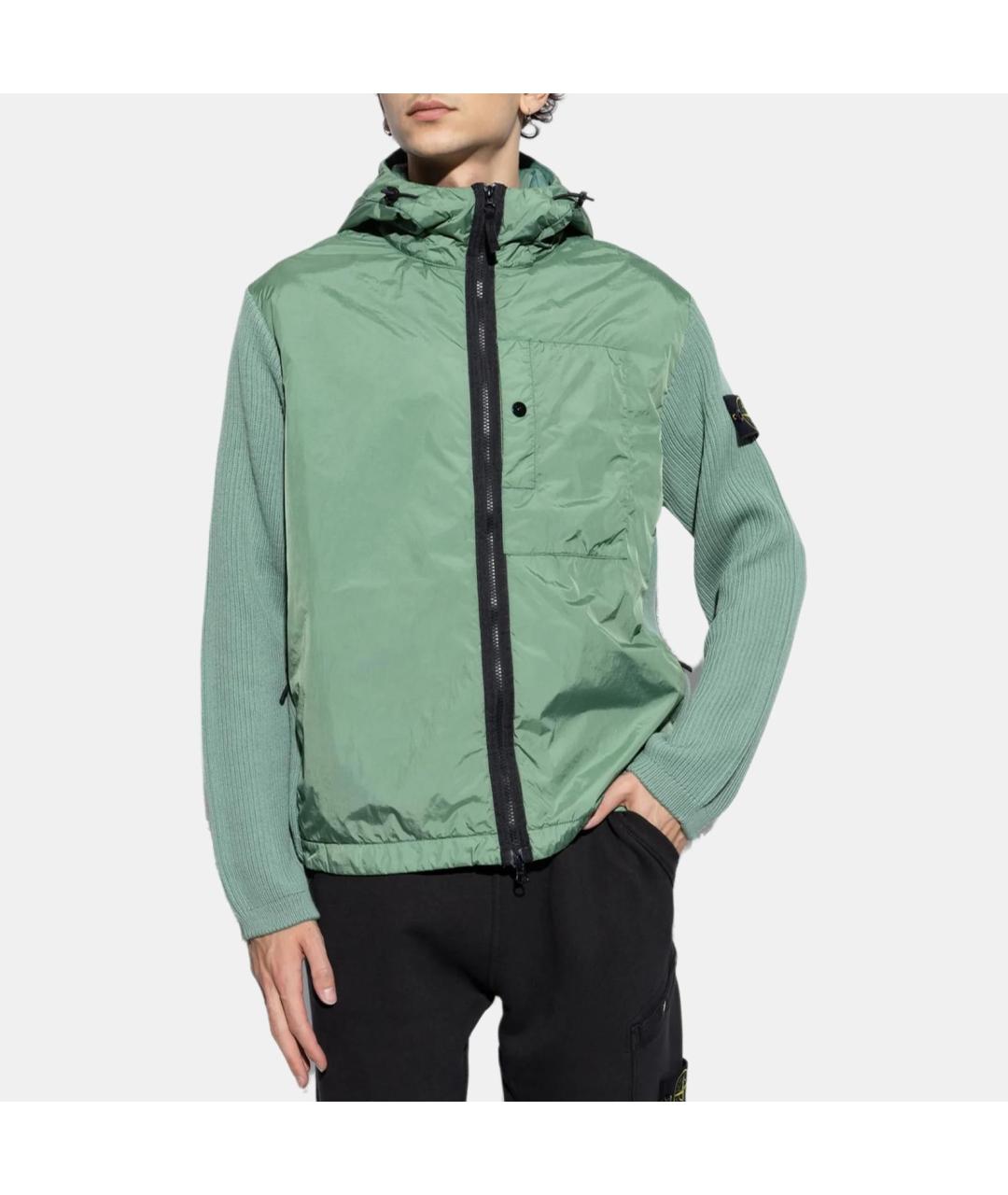 STONE ISLAND Зеленая куртка, фото 1