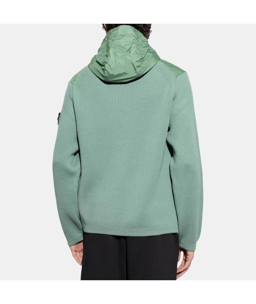 STONE ISLAND Зеленая куртка, фото 2