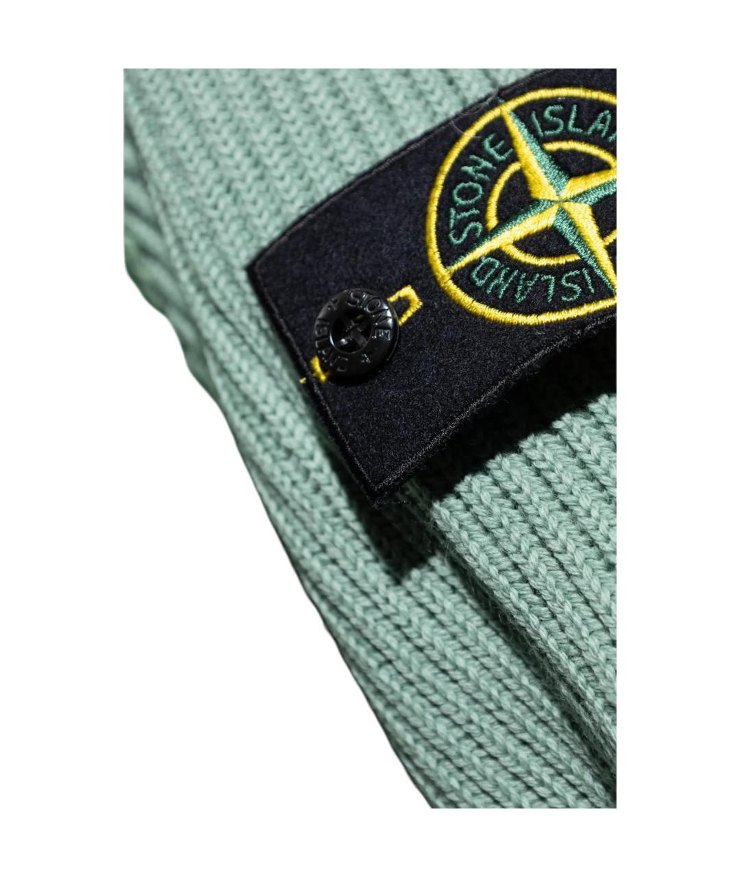 STONE ISLAND Зеленая куртка, фото 3