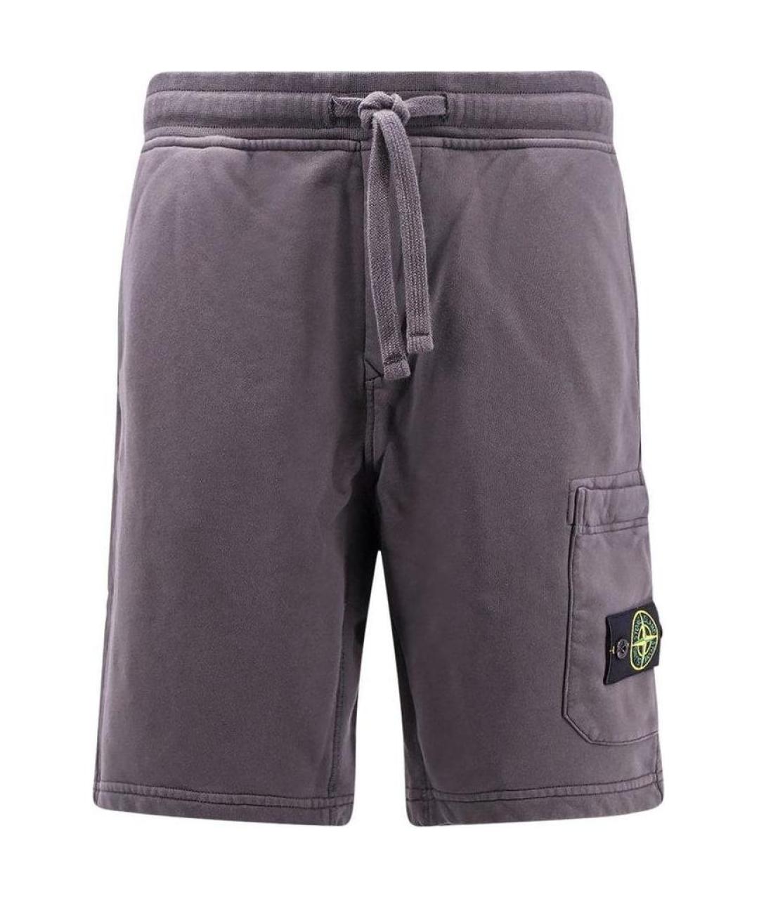 STONE ISLAND Серые шорты, фото 1