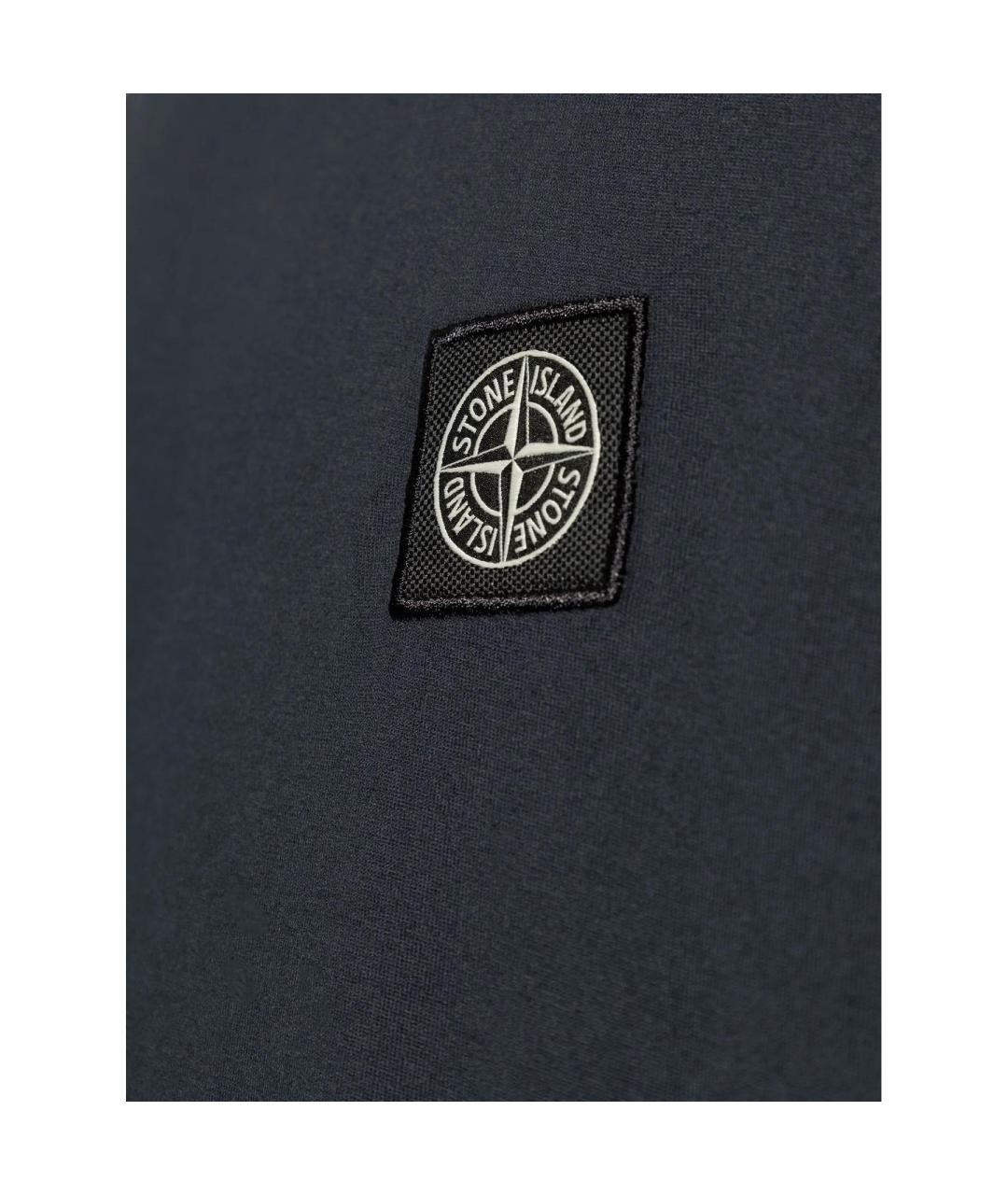 STONE ISLAND Синяя футболка, фото 3