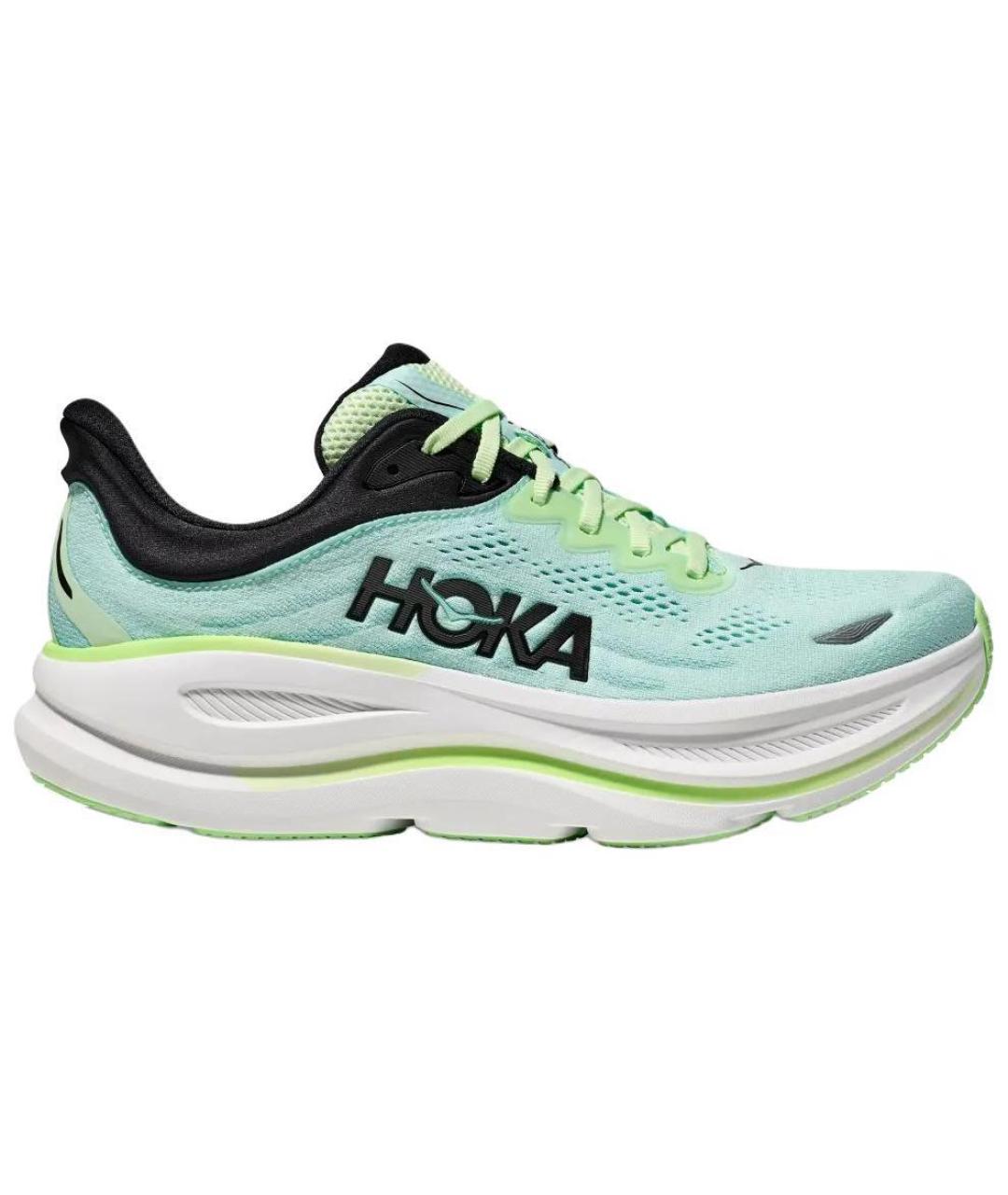 HOKA Бирюзовые низкие кроссовки / кеды, фото 1