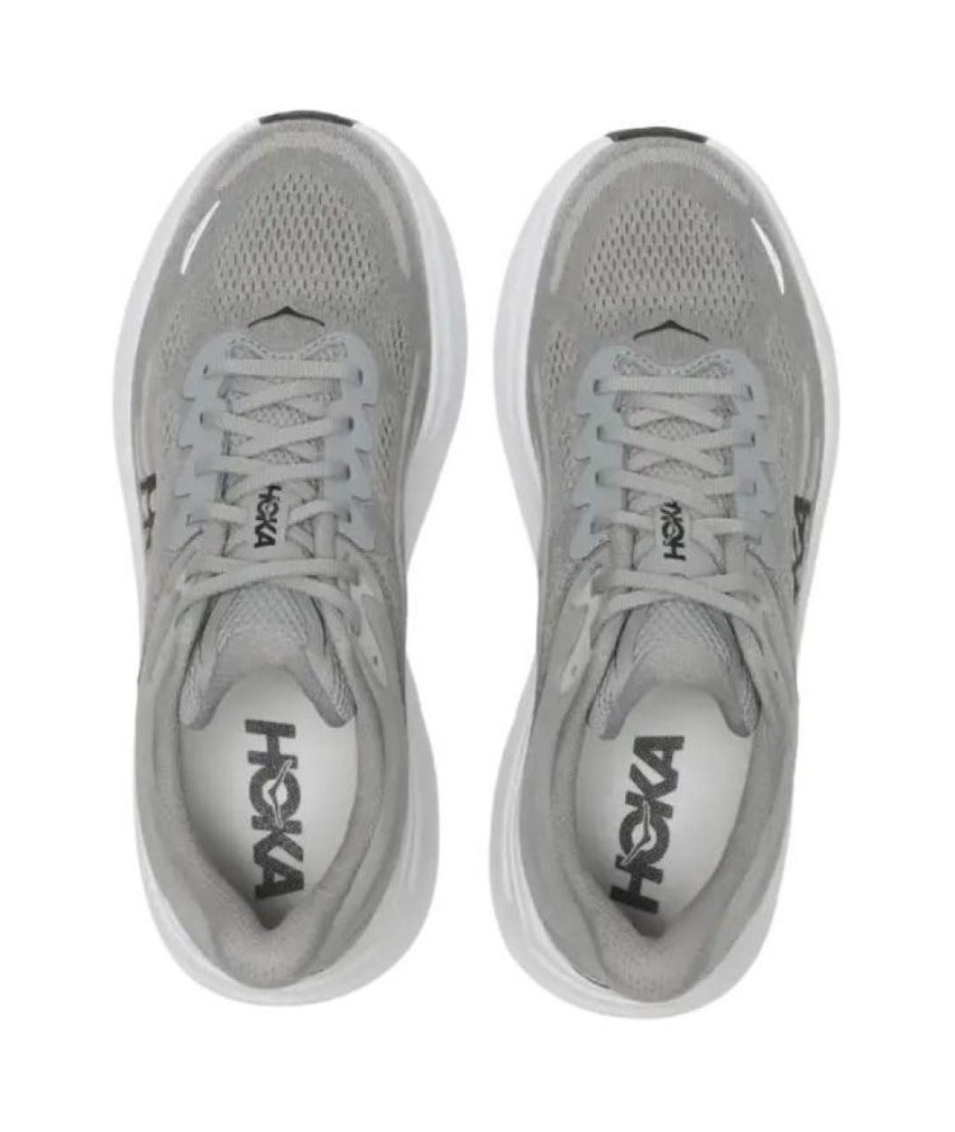 HOKA Серые кроссовки, фото 4