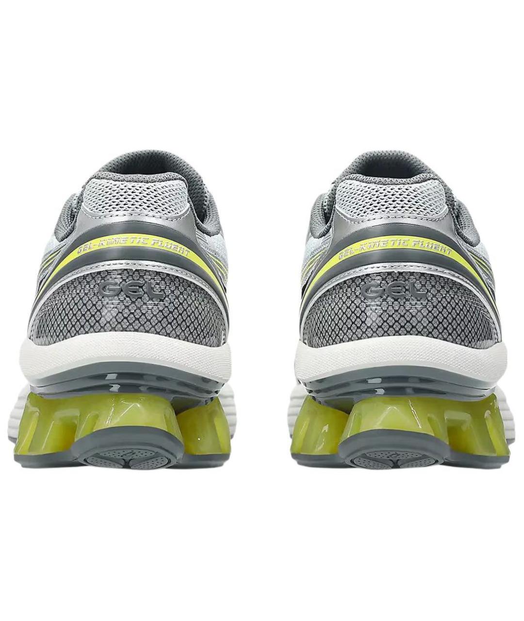 ASICS Серые текстильные кроссовки, фото 5