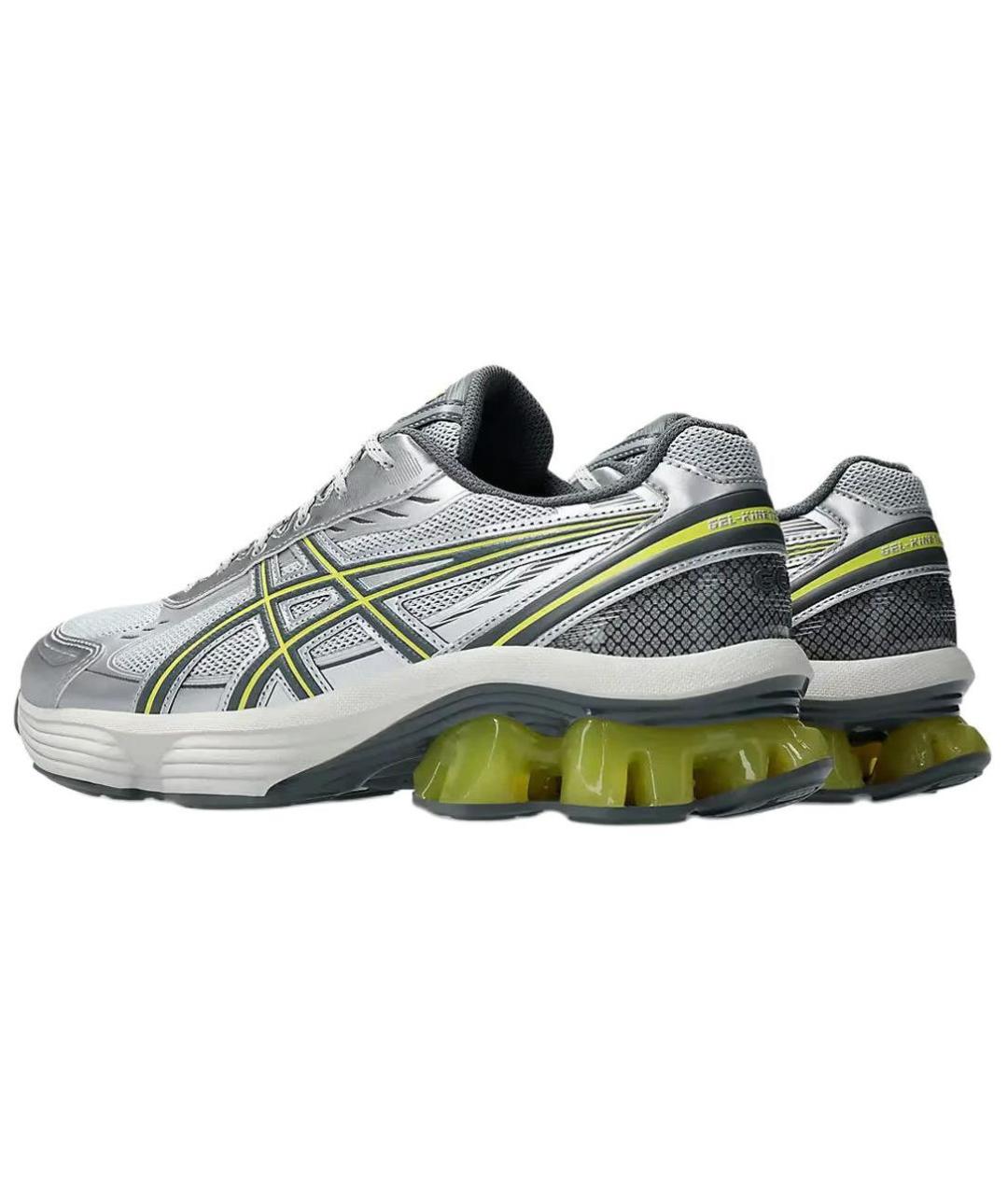 ASICS Серые текстильные кроссовки, фото 3