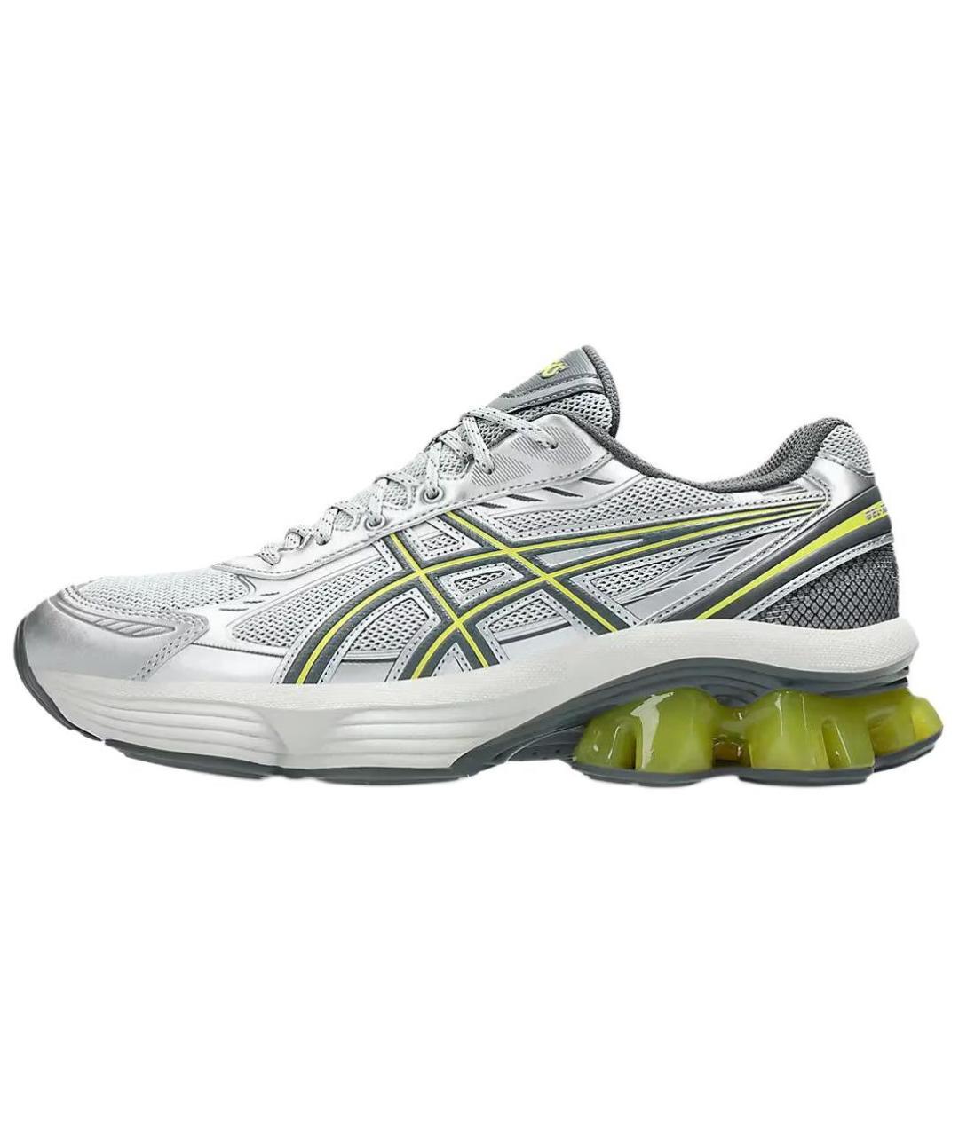 ASICS Серые текстильные кроссовки, фото 6