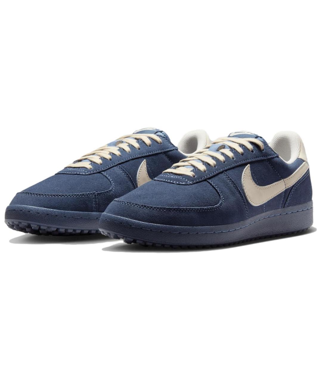 NIKE Темно-синие низкие кроссовки / кеды, фото 3