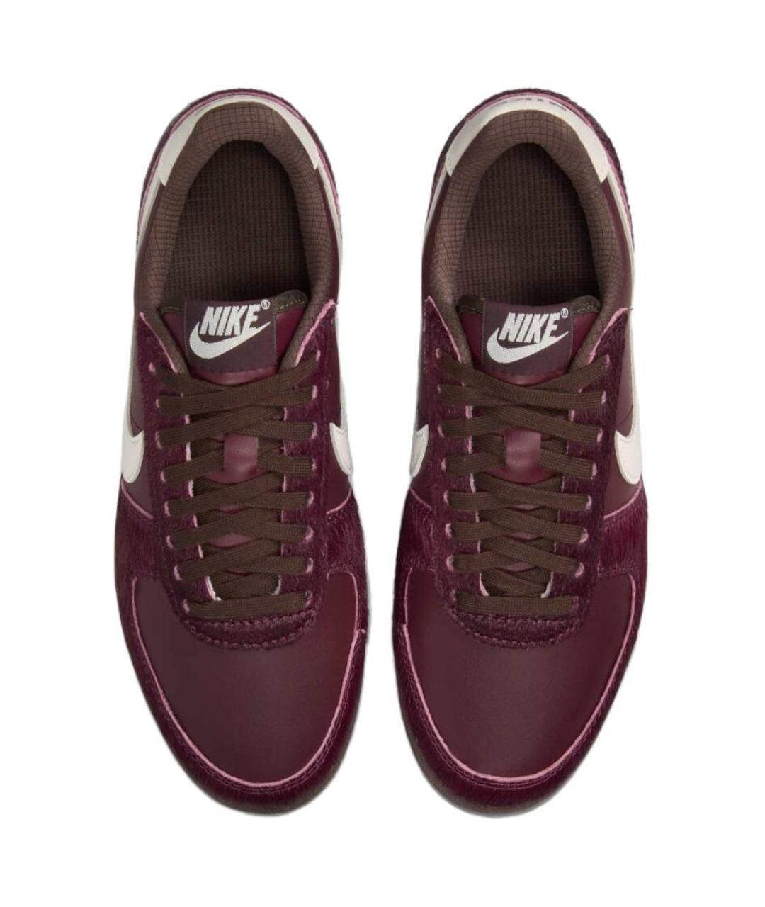 NIKE Бордовые кеды, фото 3