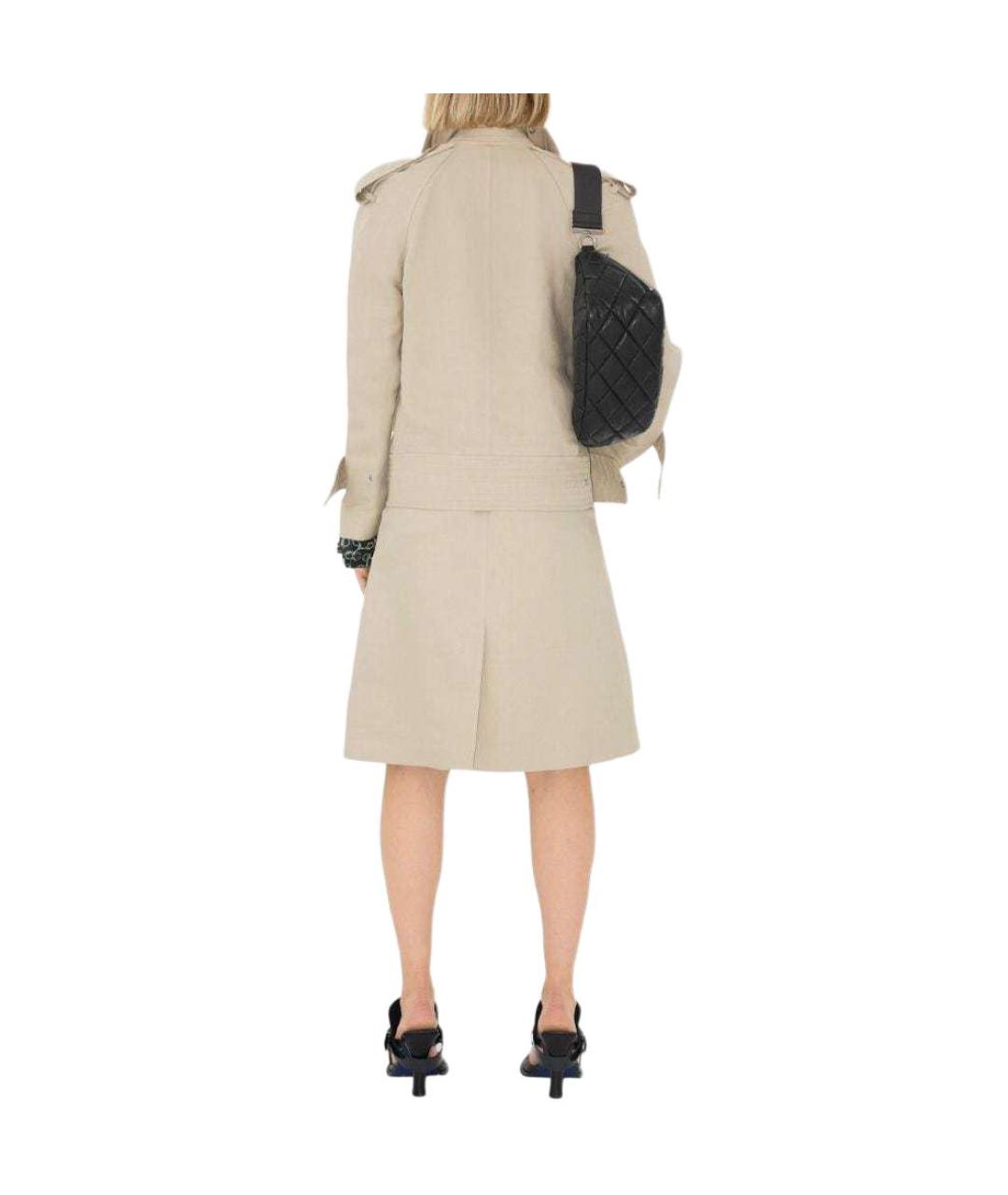 BURBERRY Бежевый тренч/плащ, фото 5