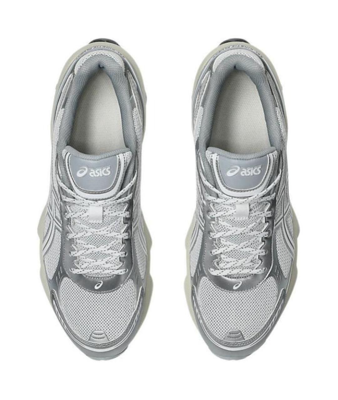 ASICS Серебряные текстильные кроссовки, фото 3