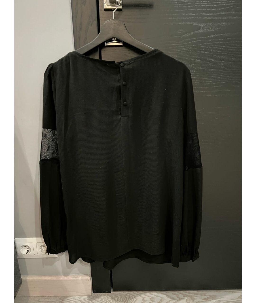 LIU JO Черная полиэстеровая рубашка, фото 2