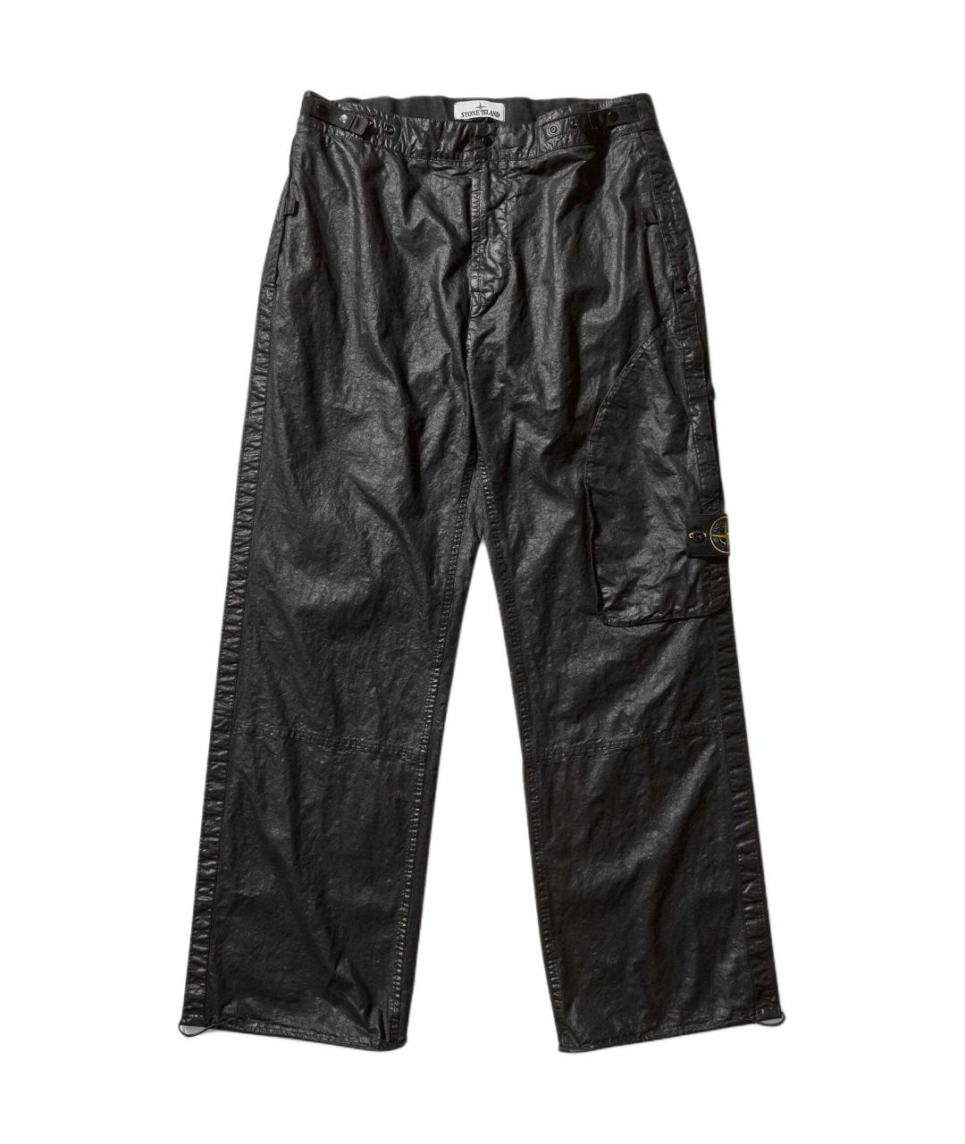 STONE ISLAND Черные классические брюки, фото 1