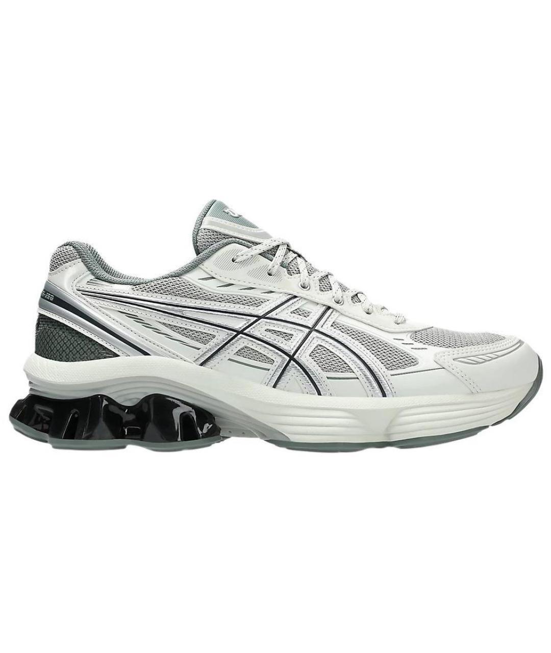 ASICS Серые текстильные кроссовки, фото 1