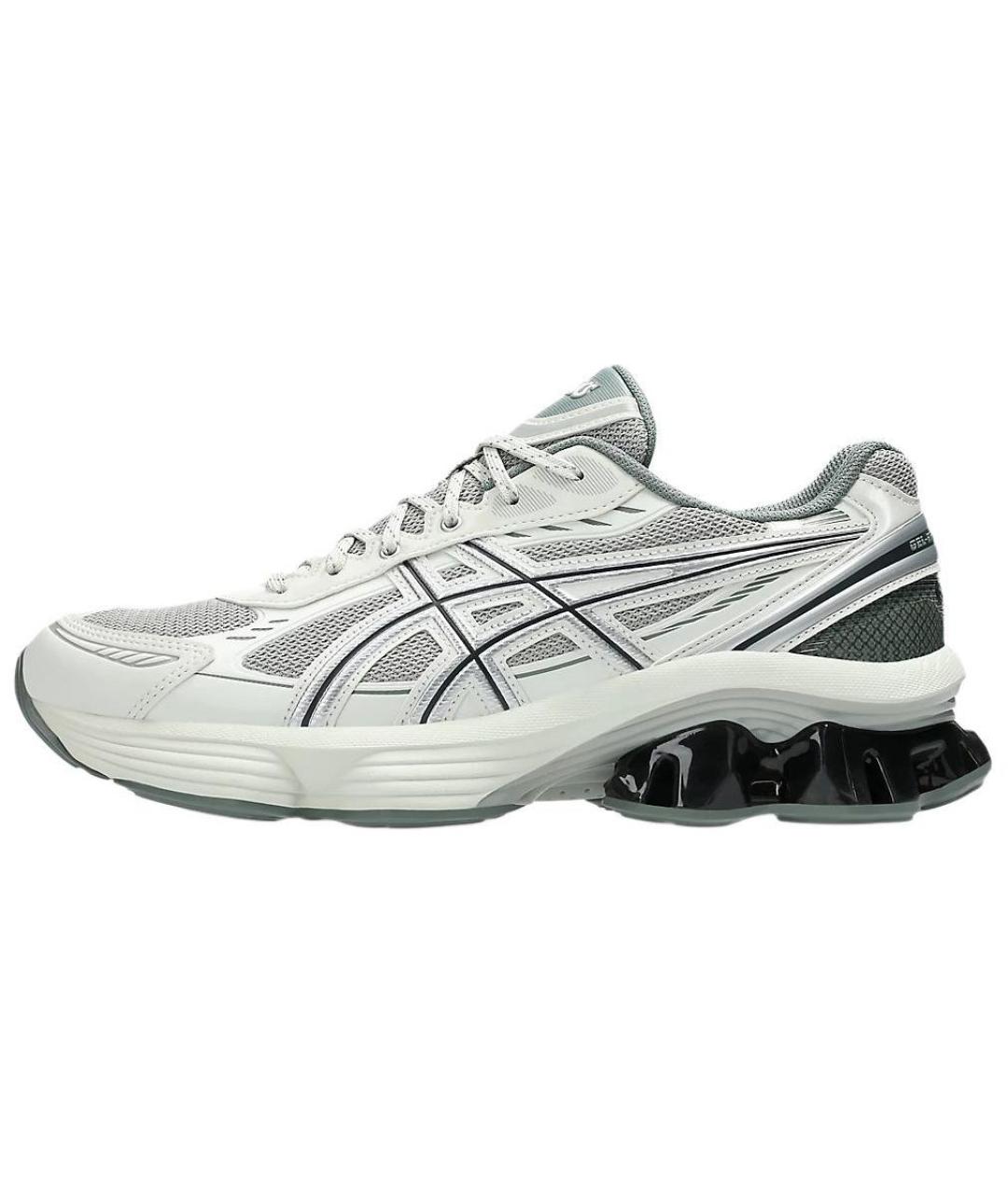 ASICS Серые текстильные кроссовки, фото 6