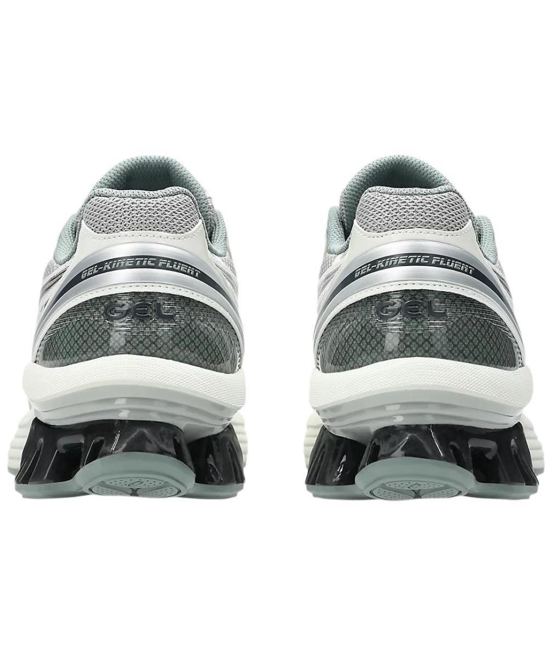 ASICS Серые текстильные кроссовки, фото 4