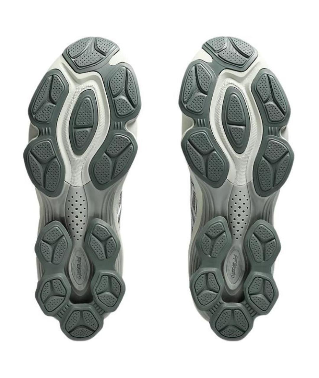 ASICS Серые текстильные кроссовки, фото 5