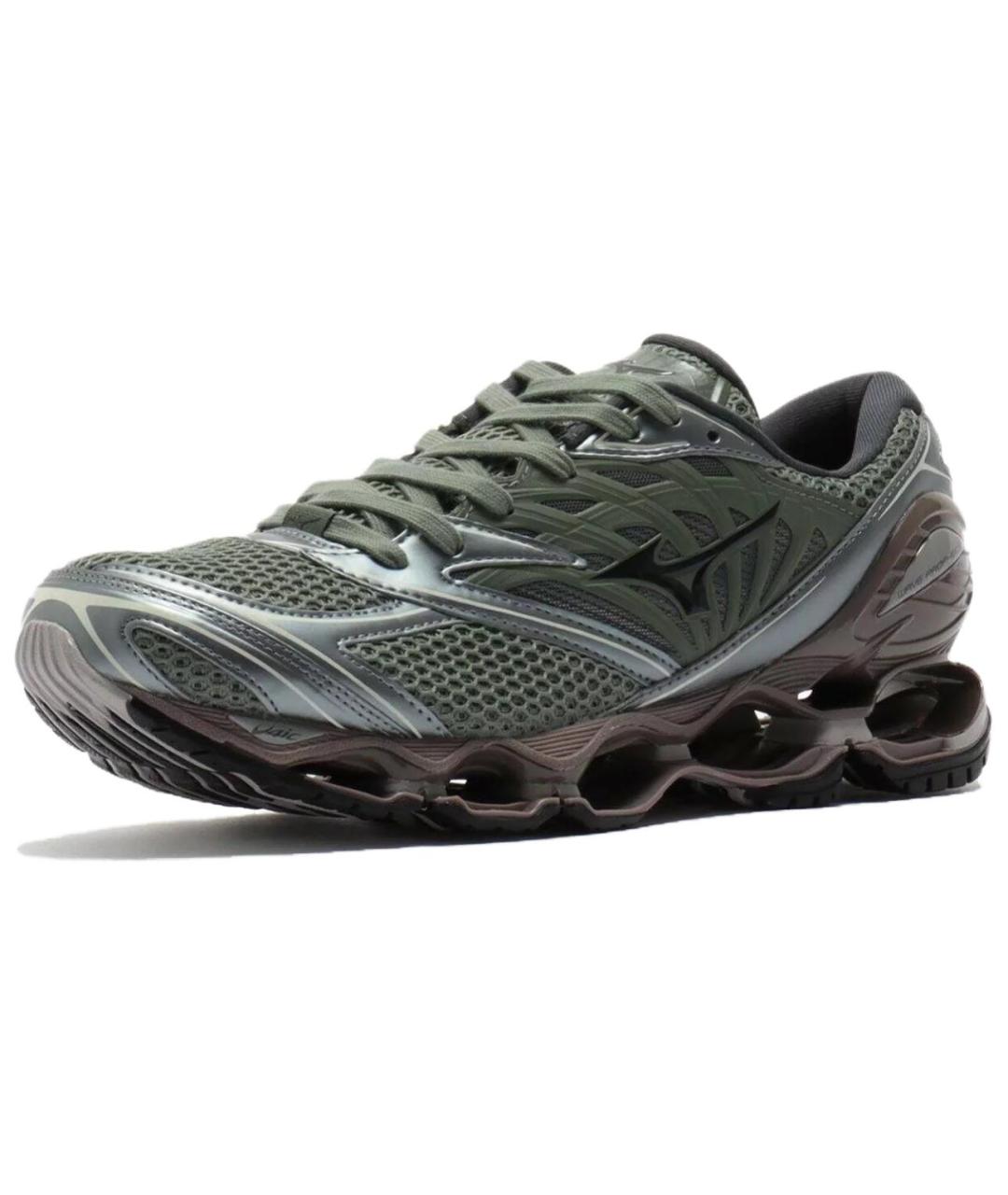 MIZUNO Зеленые кроссовки, фото 3
