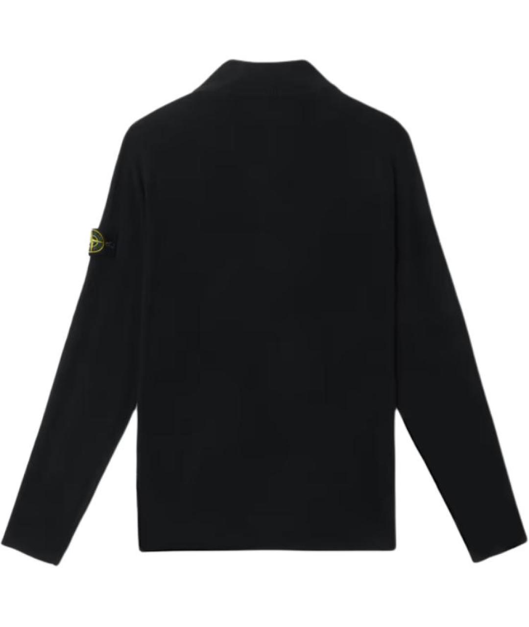 STONE ISLAND Черный джемпер / свитер, фото 2