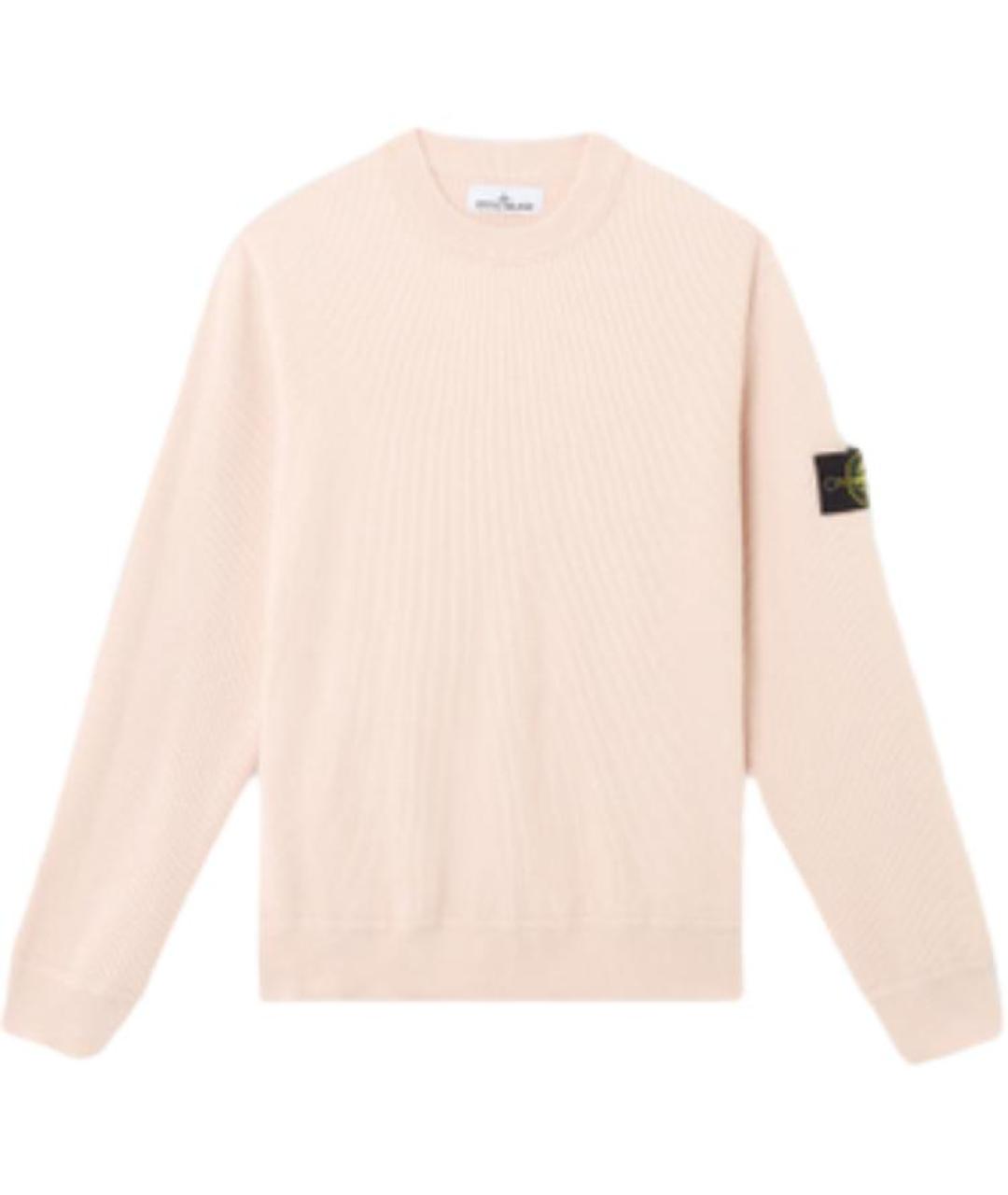 STONE ISLAND Розовый джемпер / свитер, фото 1