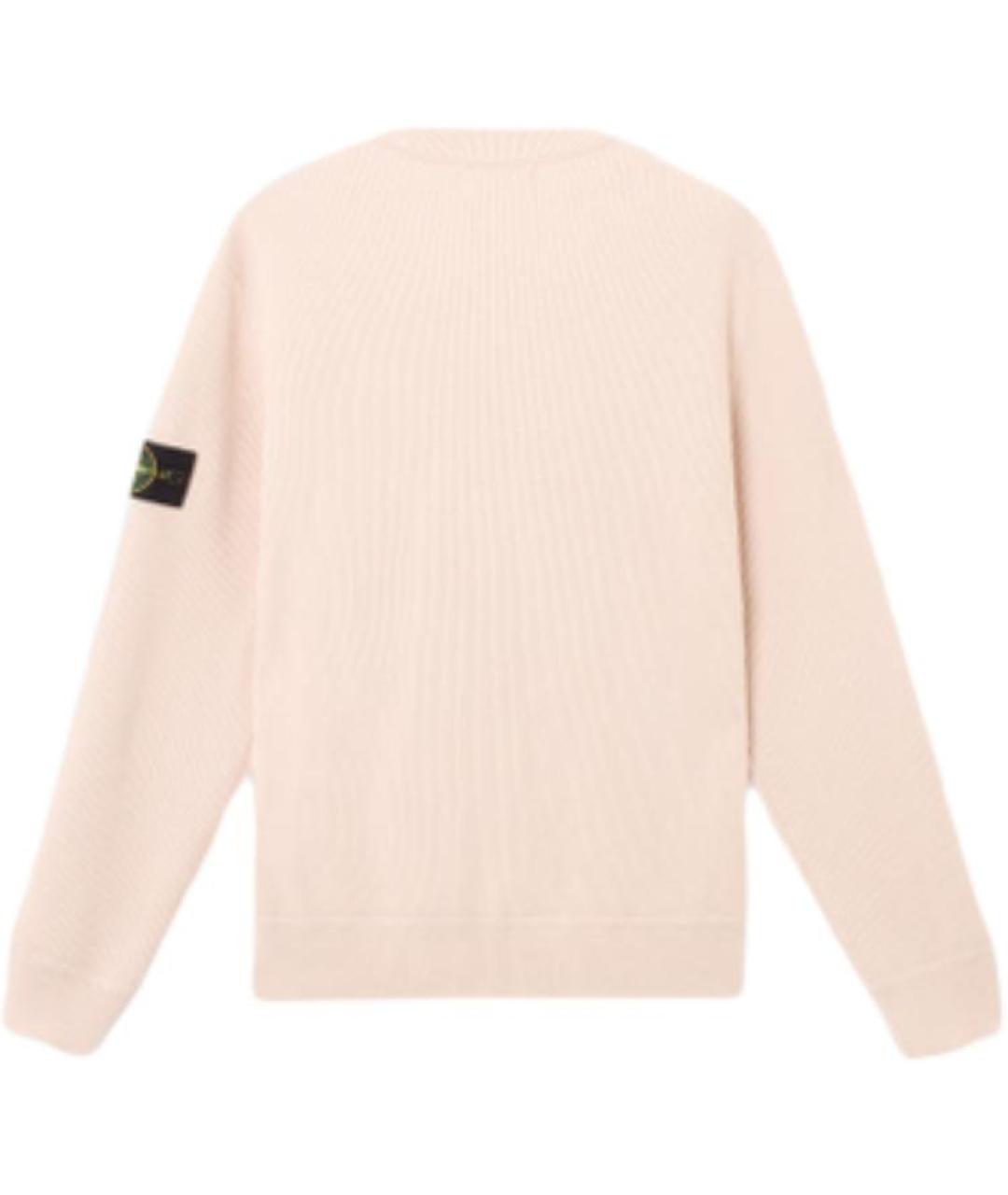 STONE ISLAND Розовый джемпер / свитер, фото 2