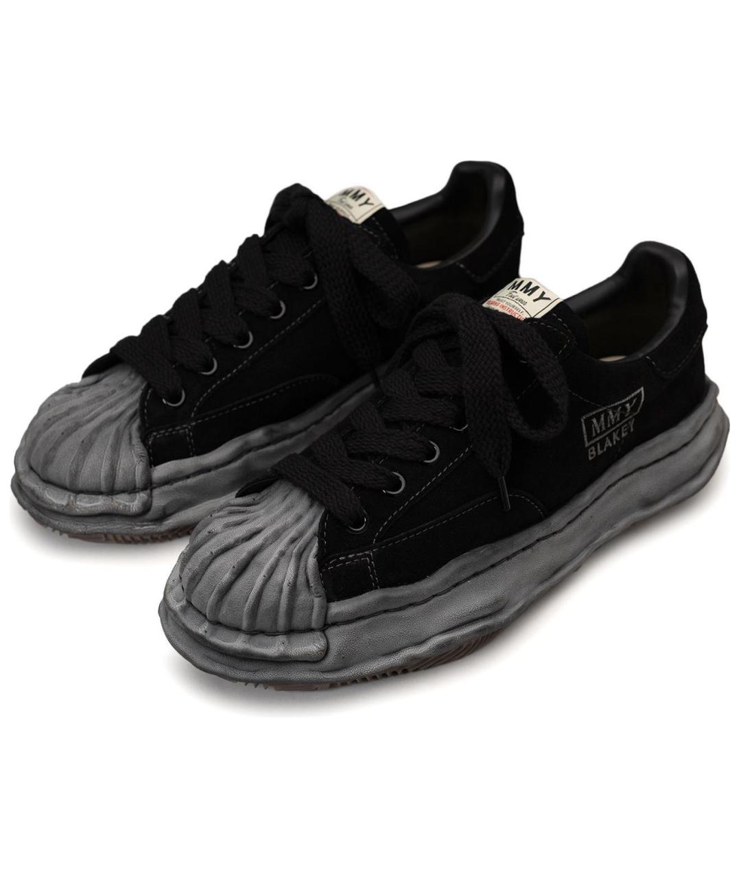 Mihara Yasuhiro Черные кеды, фото 3
