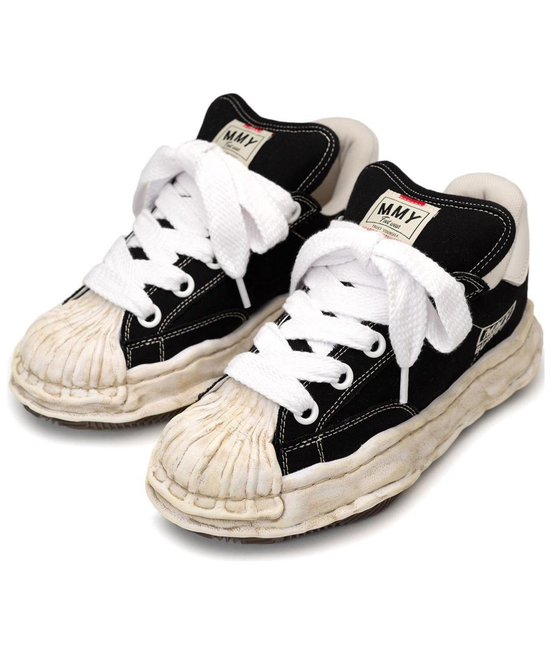 Mihara Yasuhiro Черные кроссовки, фото 3