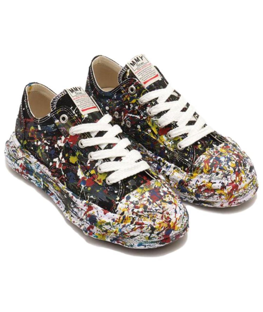 Mihara Yasuhiro Черные кеды, фото 4