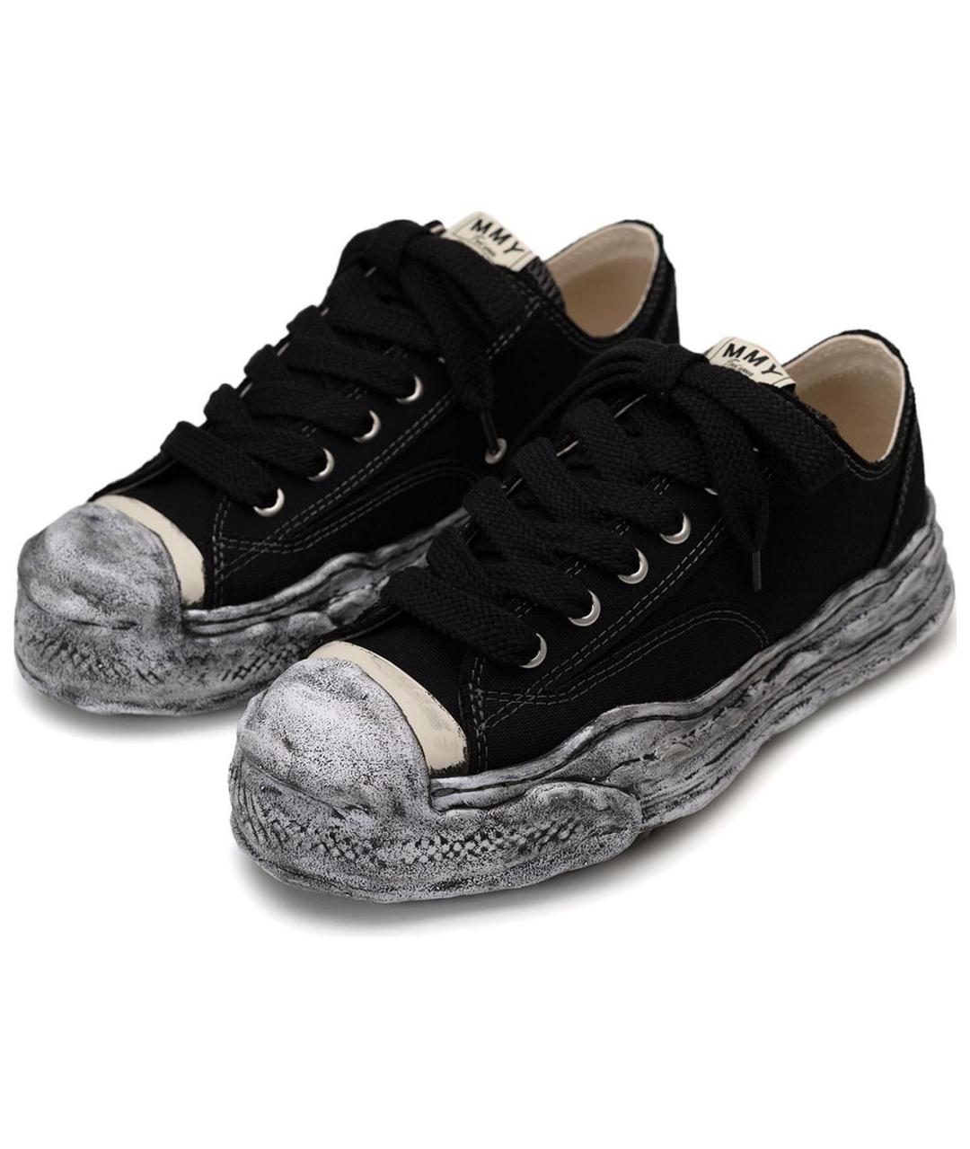 Mihara Yasuhiro Черные кеды, фото 3