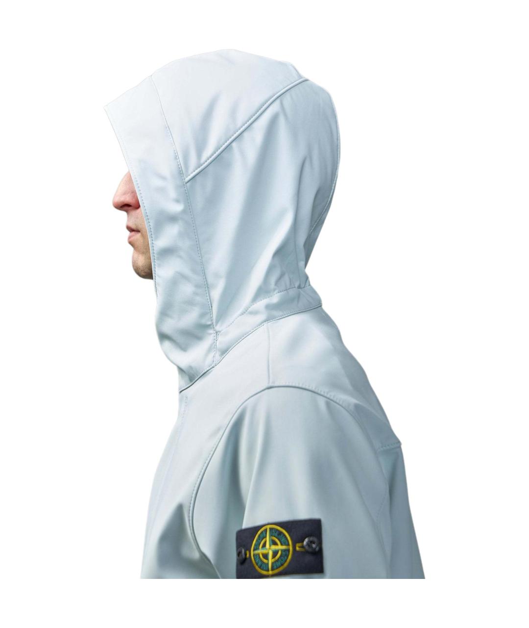 STONE ISLAND Голубая куртка, фото 5