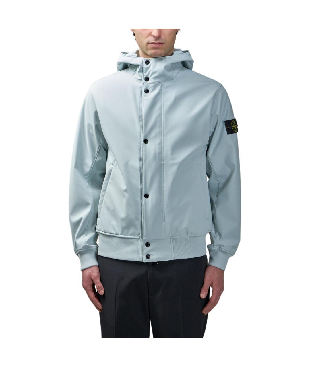 STONE ISLAND Голубая куртка, фото 6