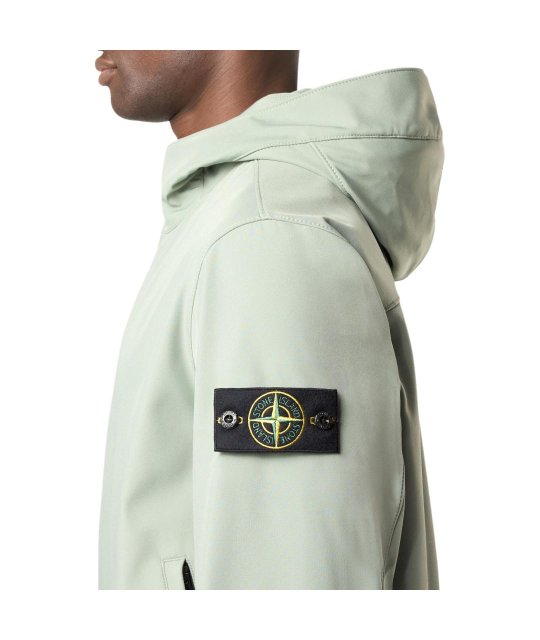 STONE ISLAND Зеленая куртка, фото 4