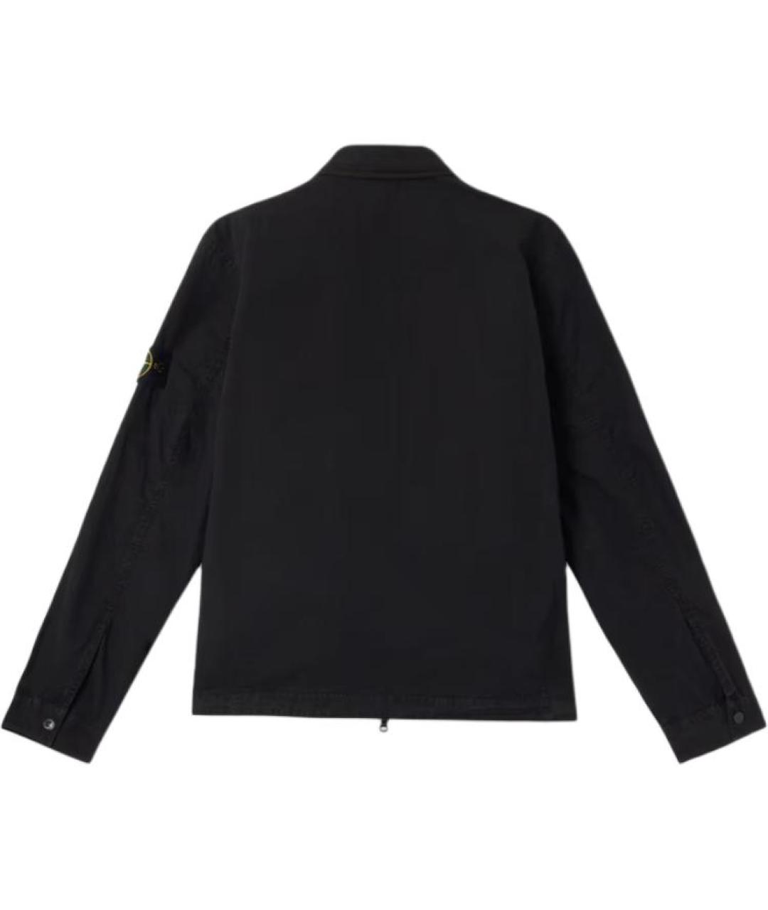 STONE ISLAND Черная куртка, фото 4