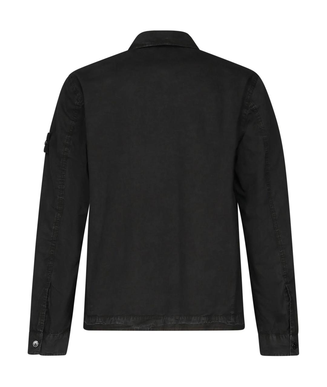 STONE ISLAND Черная куртка, фото 2