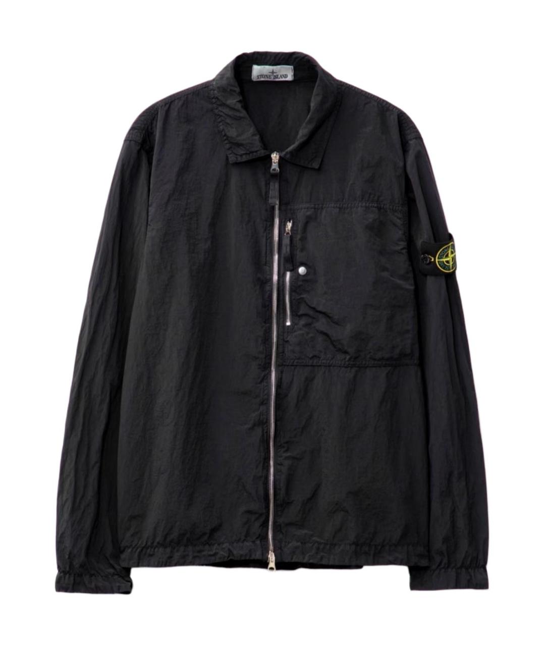STONE ISLAND Черная куртка, фото 1