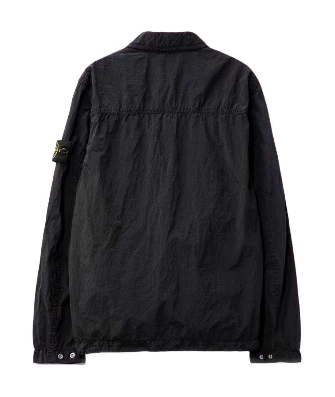 STONE ISLAND Черная куртка, фото 2