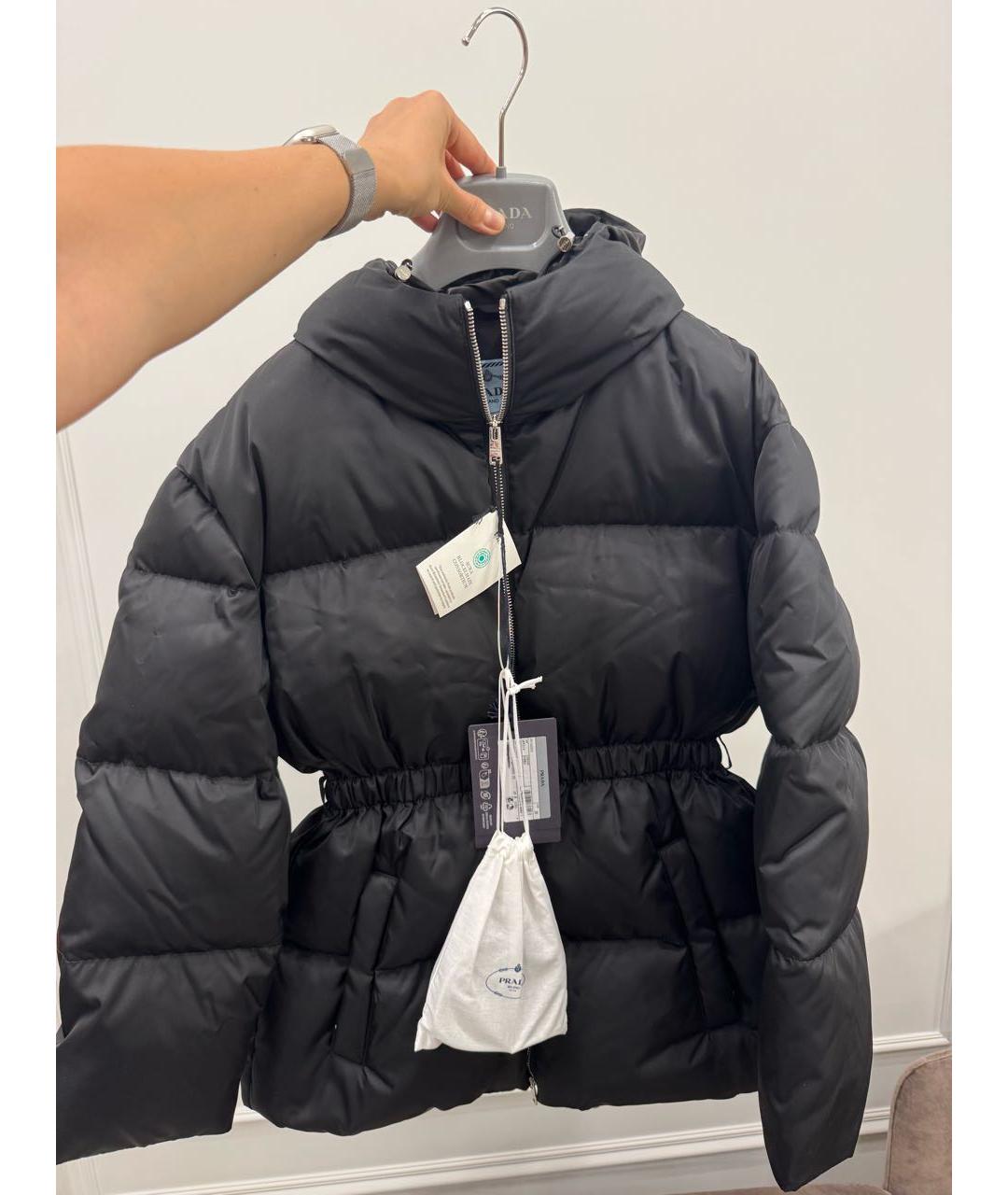 PRADA Черная куртка, фото 6