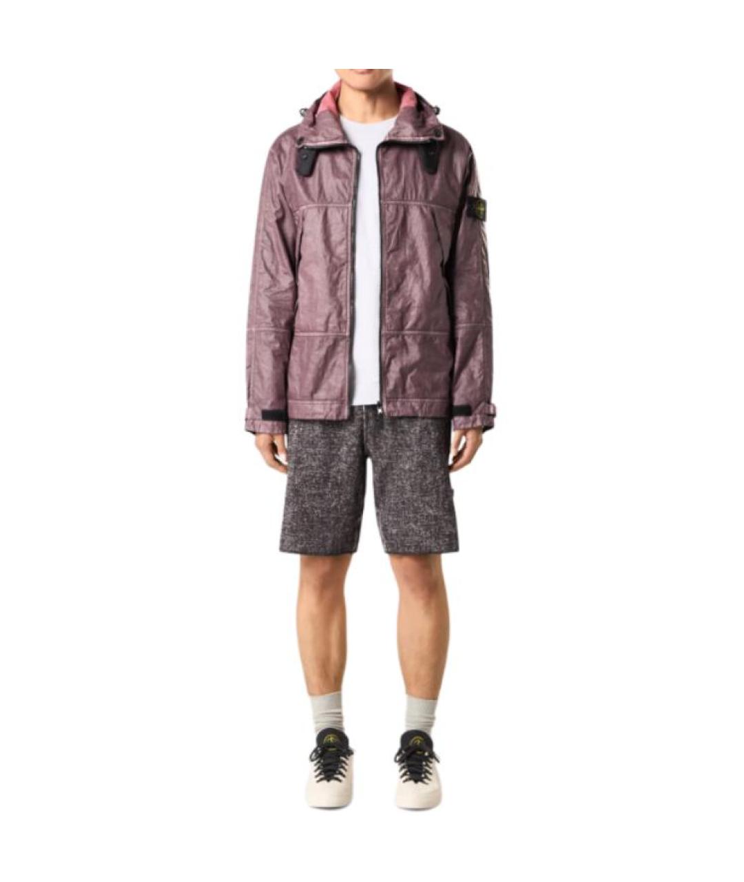 STONE ISLAND Фуксия куртка, фото 3