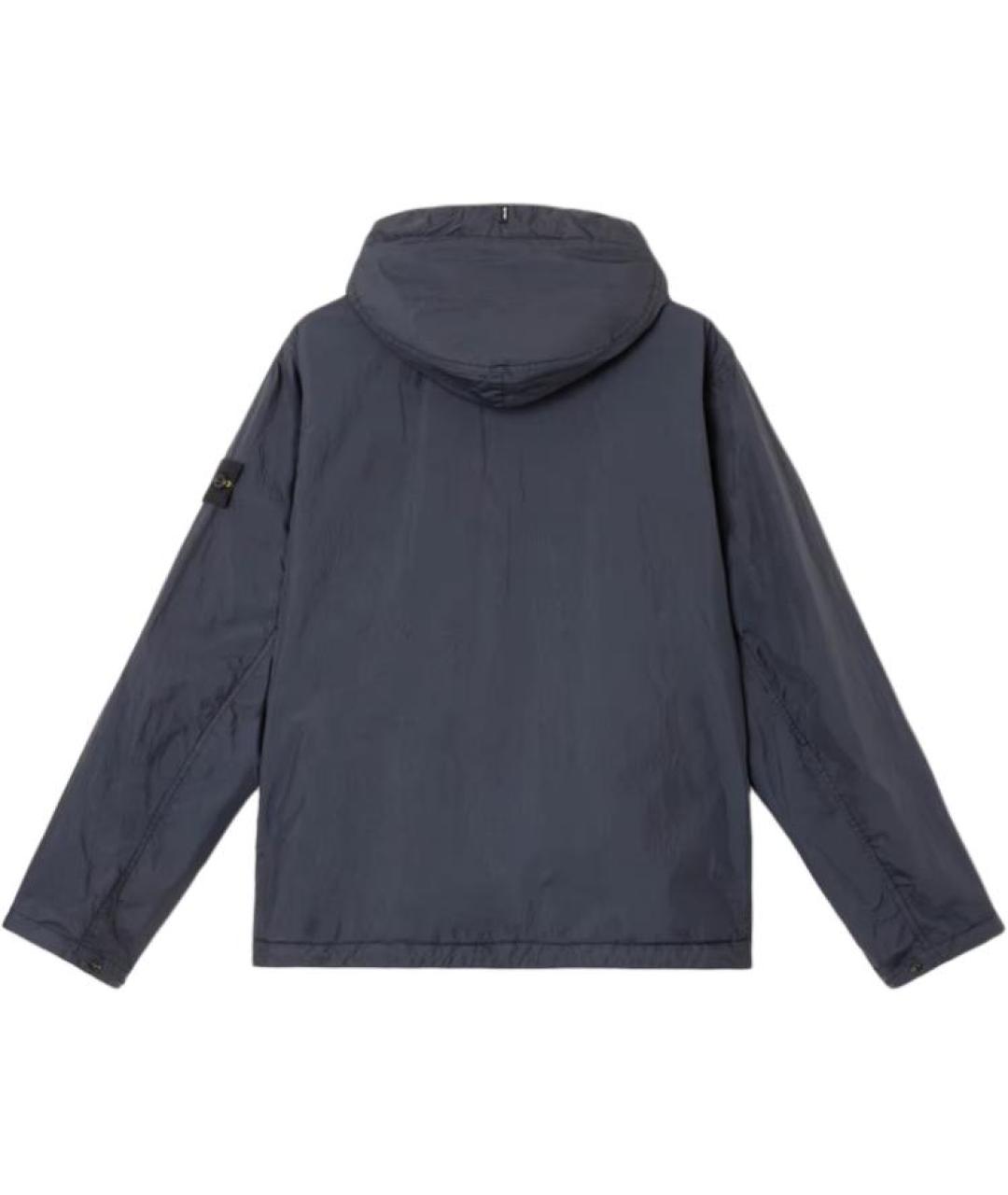 STONE ISLAND Темно-синяя куртка, фото 2