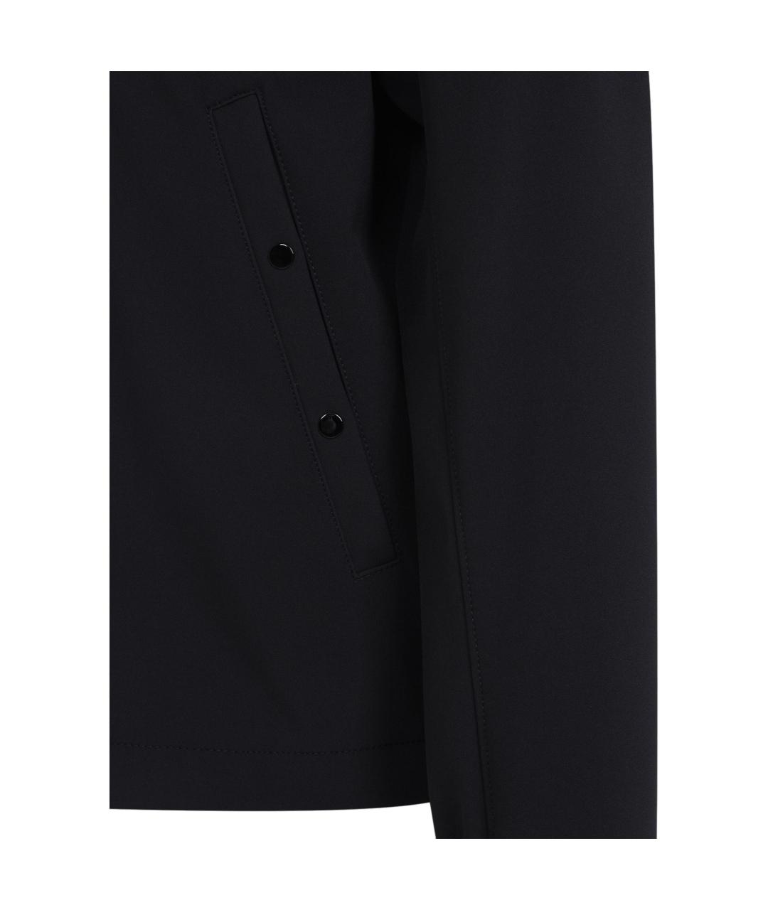 STONE ISLAND Черная куртка, фото 4